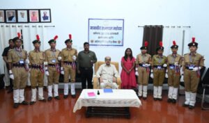 राज्यपाल से रेडक्रॉस प्रतिनिधियों ने की सौहार्दपूर्ण भेंट