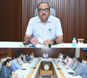 मुख्य सचिव विकासशील की अध्यक्षता में कैम्पा की समीक्षा बैठक संपन्न