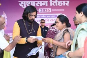 सुशासन तिहार 2026 : आरंग समाधान शिविर में 70 मामलों का मौके पर निराकरण, मंत्री गुरु खुशवंत साहेब ने सुनीं समस्याएं