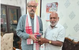 छत्तीसगढ़ चाय व्यापारी संघ के उपाध्यक्ष ने की राज्यपाल से सौजन्य भेंट